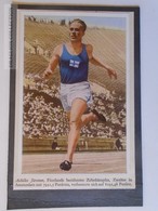 AV114.7 Jeux Olympiques Olympia 1932 Olympic Games Los Angeles - Athletics-Running - Achilles Järvinen -Finland Suomi - Athlétisme