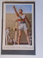 AV114.8 Jeux Olympiques Olympia 1932 Olympic Games Los Angeles - Athletics- Hans Sievert Decathlon Three Throws - Athlétisme