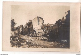 CPA 60 NOYON RUINES DE GUERRE CARTE PHOTO RARE BELLE CARTE !! - Noyon