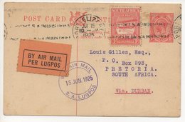 AIR MAIL CARD 15 07 1925 #121 - Luftpost