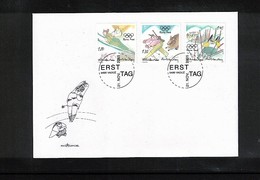 Liechtenstein 2005 Olympic Games Torino FDC - Winter 2006: Turin