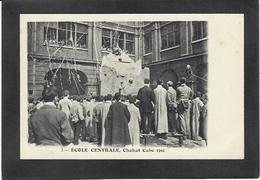 CPA Paris 75 école Centrale Chahut Cube 1910 Non Circulé - Educazione, Scuole E Università