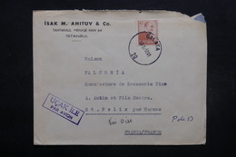 TURQUIE - Enveloppe Commerciale De Istanbul Pour La France En 1957 - L 32064 - Lettres & Documents