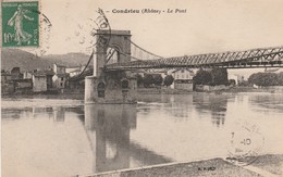 Rhone : CONDRIEU : Le Pont - Condrieu