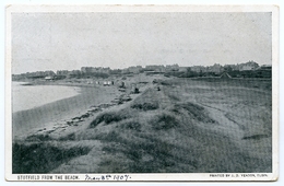 LOSSIEMOUTH : STOTFIELD FROM THE BEACH - Moray