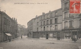 Loire : BOURG-ARGENTAL : Place De La Cité - Bourg Argental