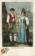 Appenzellertrachten Costume Ours Bernois Bern Edit Guggenheim - Appenzell