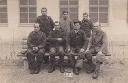 CARTE-PHOTO---MILITARIA--groupe De Militaire--kommando = 96 --( Photo L. WESSNER )---voir 2 Scans - Casernes