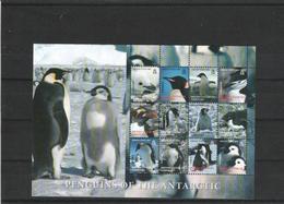 British Antarctic Territory-2006- Penguins Of The Antarctic - S/S - MNH(**) - Unused Stamps
