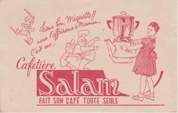 BUVARD : CAFETIERE SALAUN - Café & Thé