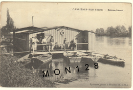 CARRIERES SUR SEINE (78)  BATEAU LAVOIR - Carrières-sur-Seine