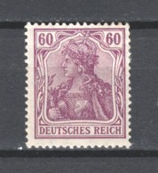 Germany Reich 1905 Mi 92-I FRIEDENSDRUCK MH - Unused Stamps