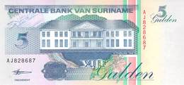 5 Gulden Suriname  1998 UNC - Surinam