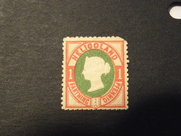 HELIGOLAND  Colonie Britannique 1875 Neuf* SG - Heligoland (1867-1890)