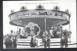 Theme Manege, Instantane De Foire, Carroussel Ch Van Haverbeke - Kirmes