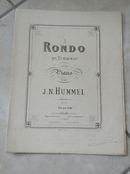 Rondo En Ut Majeur - Musique Classique Piano (J.N. Hummel) - Instrumento Di Tecla
