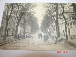 C.P.A.- Nantes (44) - Avenue De Launay - Publicité Société Saupiquet - 1910 - SUP (BR 38) - Basse-Indre
