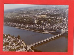 49 CHATEAU DE SAUMUR Vue Aérienne  Photo E.C.P. ARMEES - Luoghi