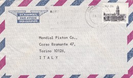 BUSTA VIAGGIATA BY AIR MAIL SUD AFRICA - JOHANNESBURG - VIAGGIATA PER TORINO / ITALIA - Storia Postale