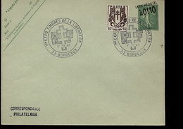 Entier Semeuse Expo Timbres De La Libération Bordeaux Gironde 33 - Standard Covers & Stamped On Demand (before 1995)