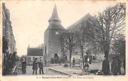 Saint Chartier        36           Le Place De L'église            (voir Scan) - Andere & Zonder Classificatie