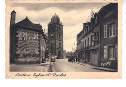 CPA  -  Loudéac  - Eglise Saint-Nicolas  éditions Amaury - Loudéac