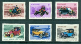 New Zealand 1972 Vintage Cars MUH - Ungebraucht