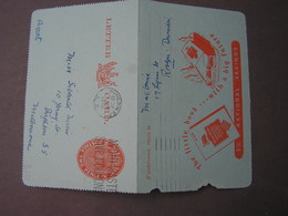 NZ Letter Card 1948 - Postwaardestukken