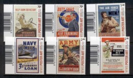 New Zealand 2014 WWII Poster Art, ANZACS MUH - Unused Stamps