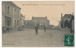 CPA  - BALLOTS (Mayenne) - Carrefour Des Routes De Craon Et De Cossé - Other & Unclassified