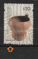 ARGENTINA  2008 Cultural Heritage - Pottery /Vaso Cultura Yocavil  Ø - Gebruikt