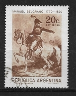 ARGENTINA  1970 The 200th Anniversary Of The Birth Of General Manuel Belgrano        Ø - Usati