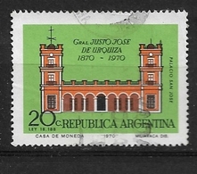 ARGENTINA   1970 President Justo De Urquiza Commemoration      Ø - Usati