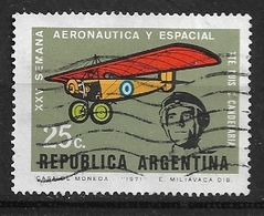 ARGENTINA   1971 The 25th Aeronautics And Space Week      Ø - Used Stamps