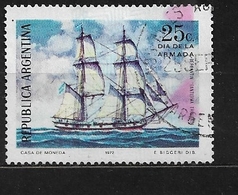 ARGENTINA  1972 Navy Day Brigantine Santisima Trinidad     Ø - Oblitérés