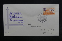 TURQUIE - Enveloppe FDC En 1959 - L 32319 - FDC