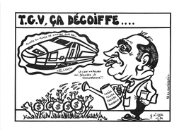 ¤¤  -  Illustrateur "LARDIE"  -  TGV  -  Record Du Monde De Vitesse Le 5 Décembre 1989 -  Tirage Limité 85 Ex  -  ¤¤ - Other & Unclassified