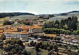 07-LA-LOUVESC- VUE AERIENNE LES HÔTELS ET LE QUARTIER DE LA SOURCE - La Louvesc