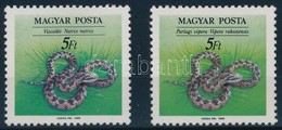 ** 1989 Hüllők 5Ft 'Parlagi Vipera' Tévnyomat (100.000) - Other & Unclassified