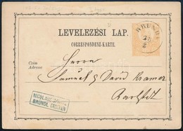 1871 2kr Díjjegyes Levelezőlap 'BRÜNDL' (Gudlin 500 Pont) - Otros & Sin Clasificación