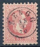 O 1867 5kr   'ZENGG' - Other & Unclassified