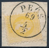 1867 2kr  Sárga 'PÉCS' - Other & Unclassified