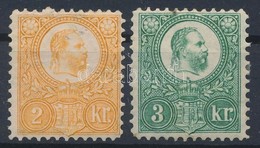 * 1883 Újnyomat 2kr + 3kr - Other & Unclassified