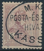 O 1900 Turul 5K ' M. K(IR) POSTA ÉS (TÁVIRDA) HIVA(TAL) KASS(A)' - Other & Unclassified