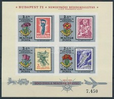 ** 1971 Bélyegnap (44.) - Budapest '71 Vágott Blokk (5.000) - Other & Unclassified