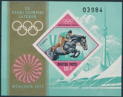** 1972 Olimpia Vágott Blokk (4.000) - Other & Unclassified