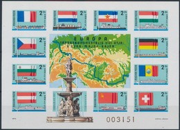 ** 1977 Európa Transzkontinentális Vízi útjai Vágott Blokk (25.000) - Other & Unclassified