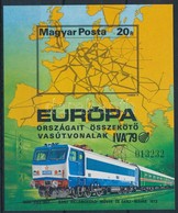 ** 1979 Európa Vasútjai Vágott Blokk (7.000) - Other & Unclassified