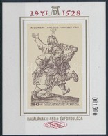 ** 1979 Festmény XVIII. Vágott Blokk (7.000) - Sonstige & Ohne Zuordnung