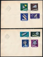 1964 Az űrkutatás Eredményei 10 Vágott Sor FDC-n  (35.000) - Autres & Non Classés